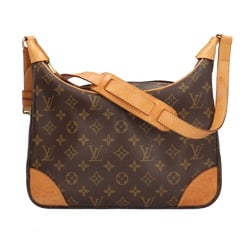 Louis Vuitton Boulogne 30 Monogram Shoulder Bag Canvas M51265 Brown Women's LOUIS VUITTON