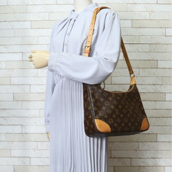 Louis Vuitton Boulogne 30 Monogram Shoulder Bag Canvas M51265 Brown Women's LOUIS VUITTON