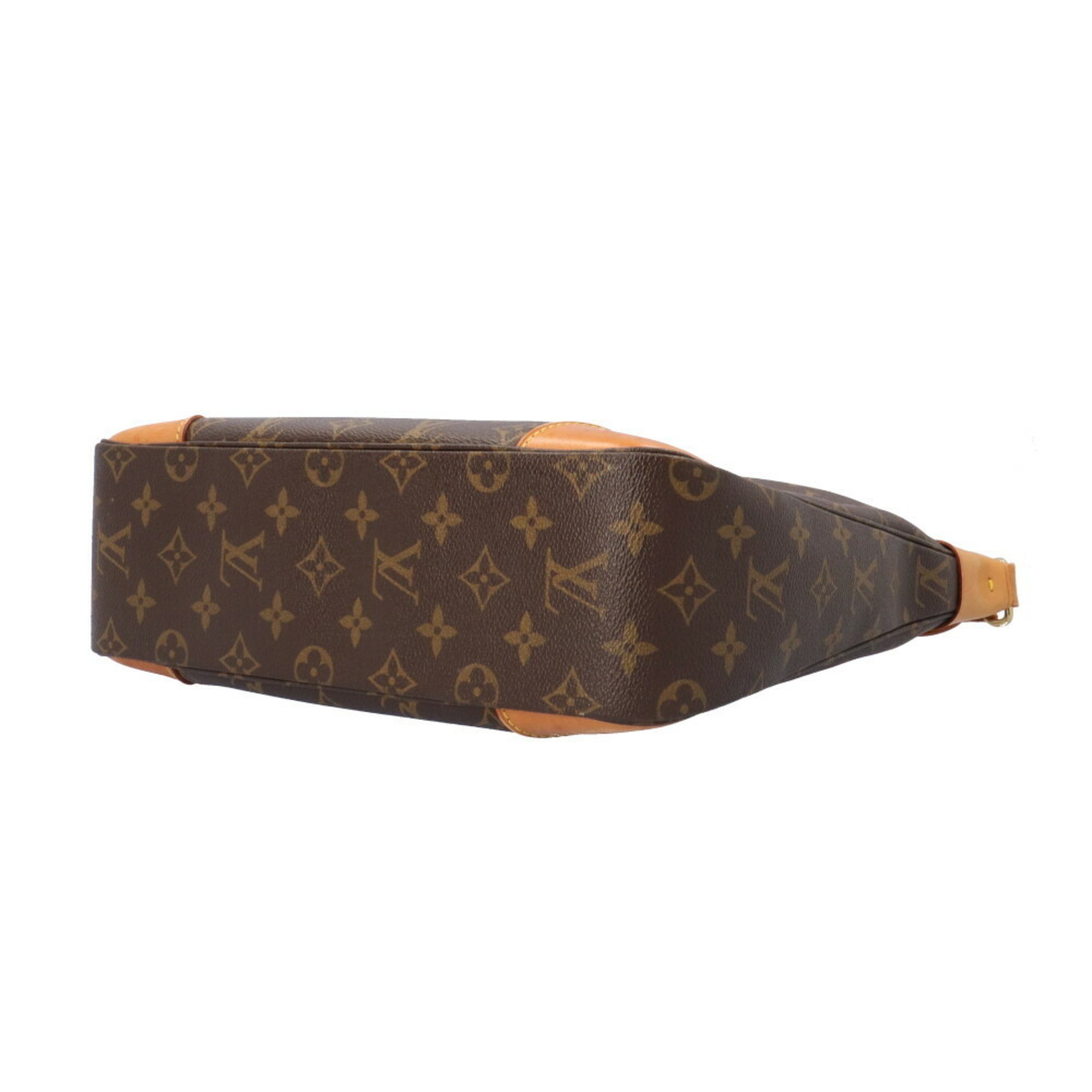 Louis Vuitton Boulogne 30 Monogram Shoulder Bag Canvas M51265 Brown Women's LOUIS VUITTON