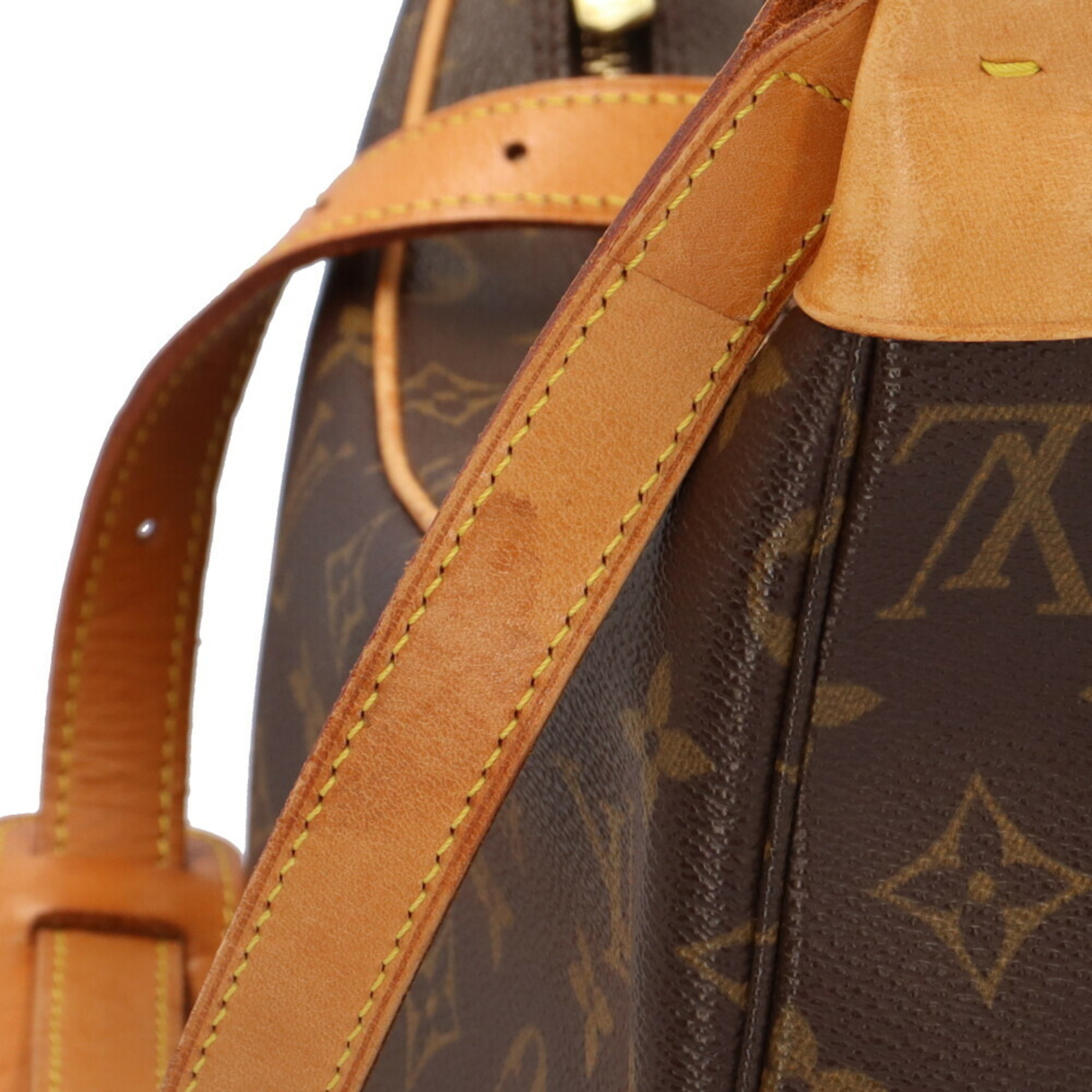 Louis Vuitton Boulogne 30 Monogram Shoulder Bag Canvas M51265 Brown Women's LOUIS VUITTON