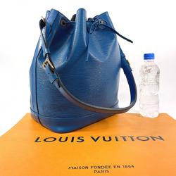 LOUIS VUITTON Louis Vuitton Noe M44005 Shoulder Bag Epi Leather Blue Women's F4075266