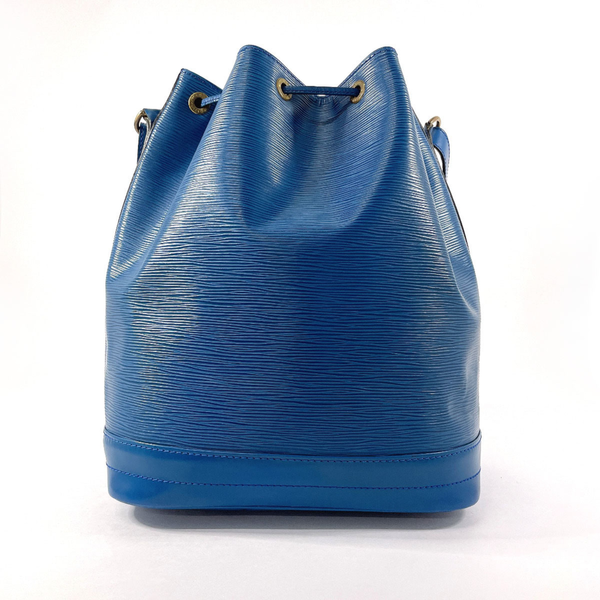 LOUIS VUITTON Louis Vuitton Noe M44005 Shoulder Bag Epi Leather Blue Women's F4075266