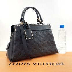 LOUIS VUITTON Louis Vuitton Vosges M41491 Handbag Monogram Empreinte Black Women's F4075312