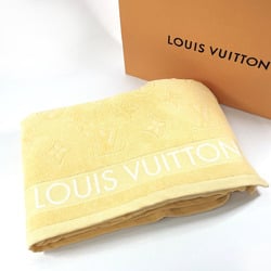 LOUIS VUITTON Louis Vuitton Beach Towel Bath R96537 Cotton Yellow Unisex F4075348