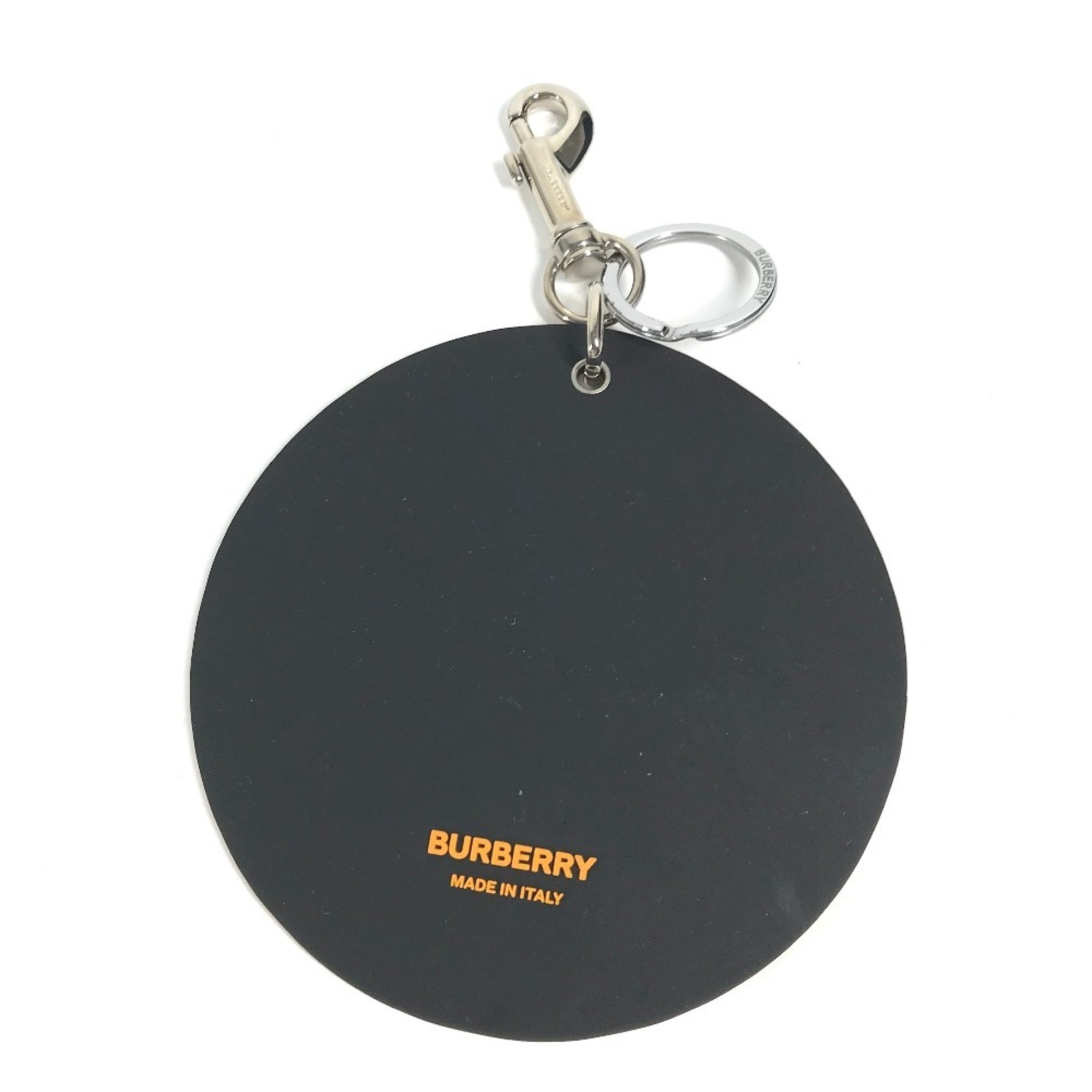 Burberry Shark Bag Charm Keychain Rubber Women's Orange