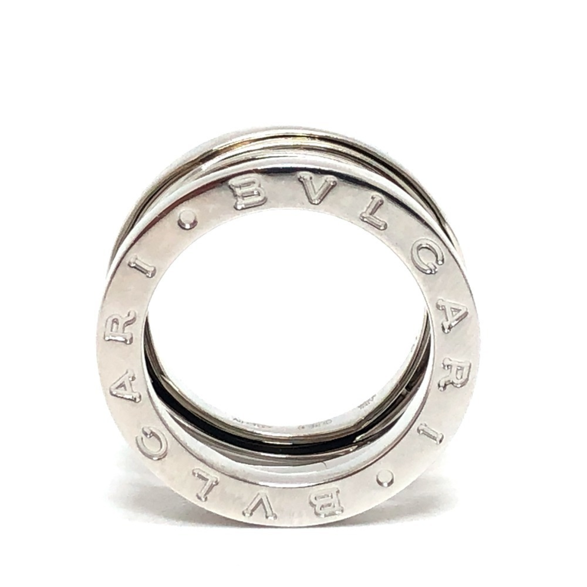 BVLGARI B-Zero1 Legend Ring 9.5g K18WG Women's Silver