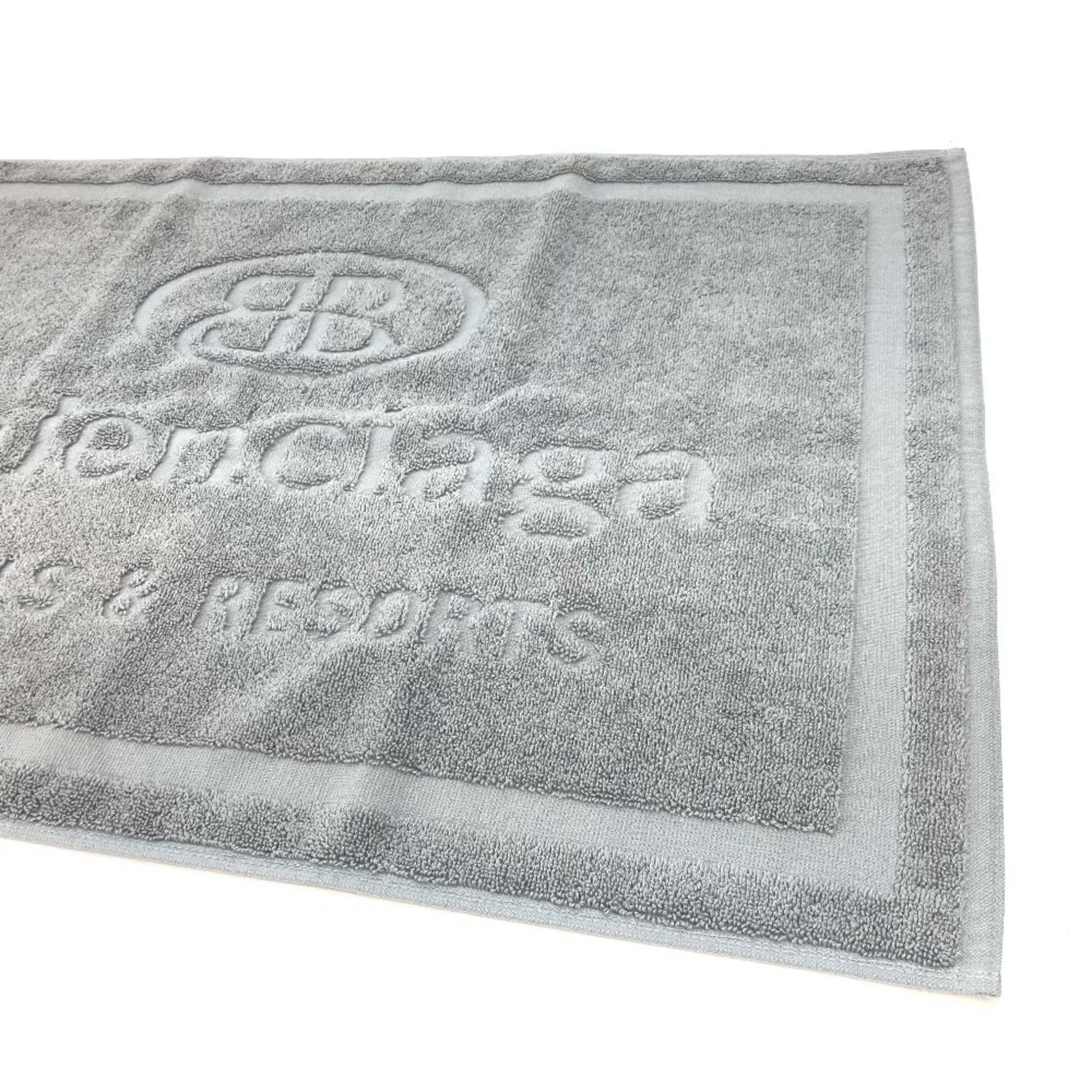 BALENCIAGA 745052 Bath Mat Towel Cotton Women's Grey