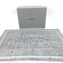 BALENCIAGA 745052 Bath Mat Towel Cotton Women's Grey