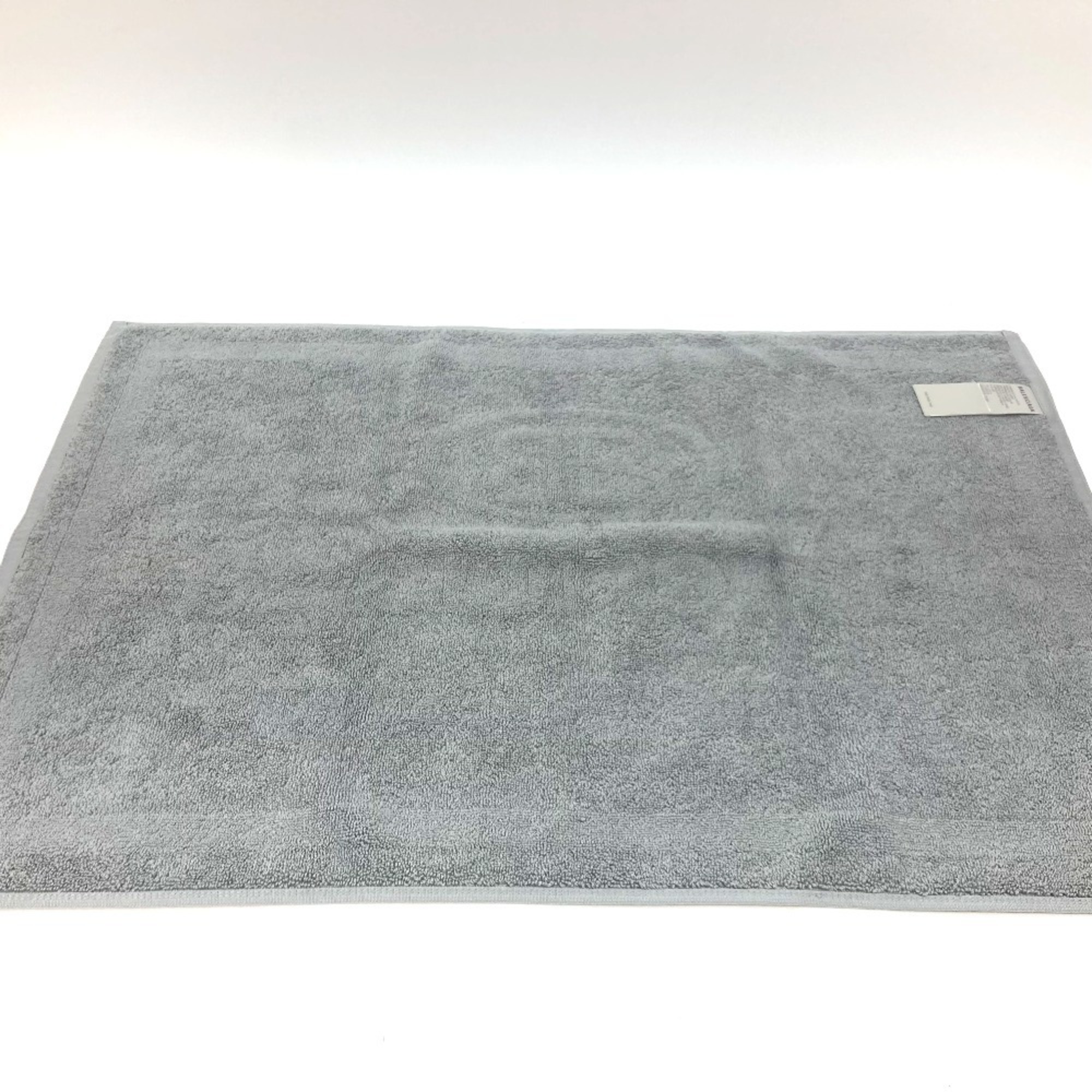 BALENCIAGA 745052 Bath Mat Towel Cotton Women's Grey