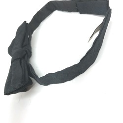 BOTTEGA VENETA Bottega Veneta Intrecciato Bow Tie Silk Men's Black