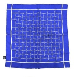 CHANEL Silk Handkerchief for Women, Blue