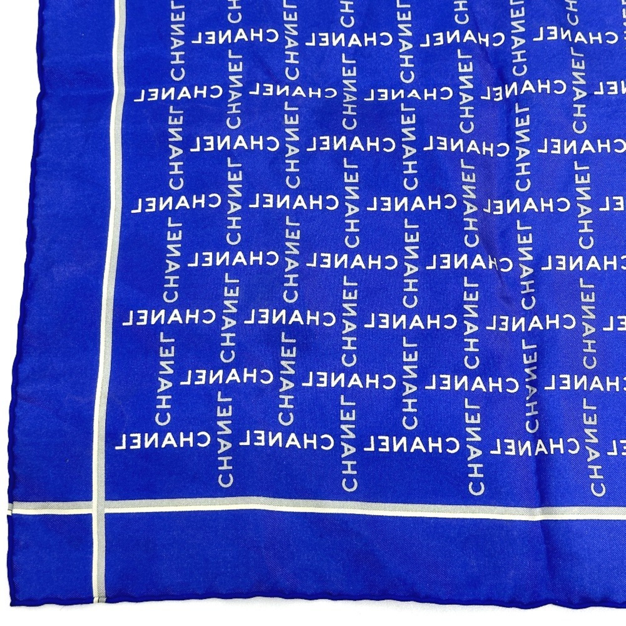 CHANEL Silk Handkerchief for Women, Blue