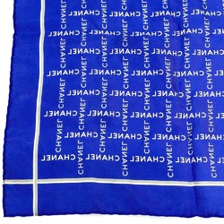 CHANEL Silk Handkerchief for Women, Blue