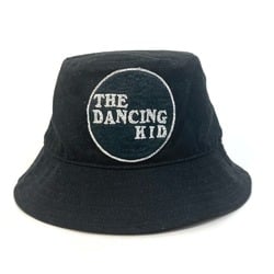 CELINE 21ss POPUP Limited THE DANCING KID Edith Slimane Bucket Hat Cotton Women's Black