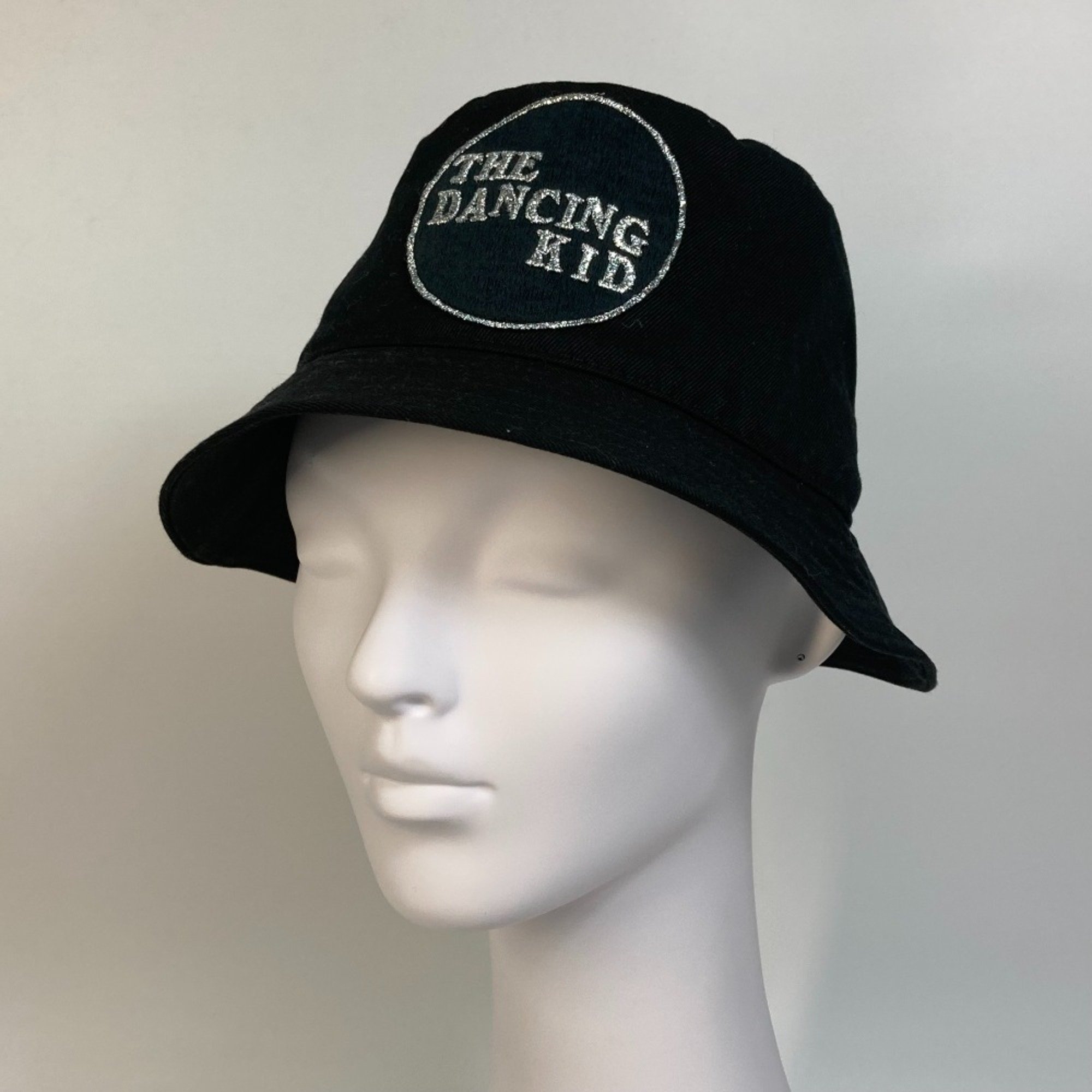 CELINE 21ss POPUP Limited THE DANCING KID Edith Slimane Bucket Hat Cotton Women's Black