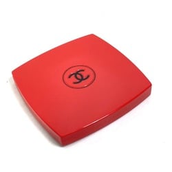 CHANEL 138067 CC Coco Mark Miroir Double Facet Compact Mirror Plastic Women's Ansondier de Chanel 147 Red