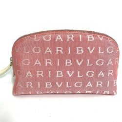 BVLGARI Bvlgari Mania Pouch Nylon Women's Red