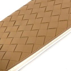 BOTTEGA VENETA 782665 Stationery Intrecciato Notebook Memo Cover Leather Men's Brown