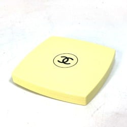 CHANEL 138065 CC Coco Mark Miroir Double Facet Compact Mirror Plastic Ovny 129 Yellow