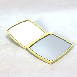 CHANEL 138065 CC Coco Mark Miroir Double Facet Compact Mirror Plastic Ovny 129 Yellow