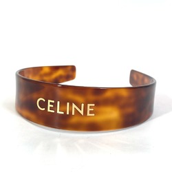 CELINE 46Y376CEA Headband Hairband Acetate Women's Havana Blonde Dore Brown