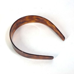 CELINE 46Y376CEA Headband Hairband Acetate Women's Havana Blonde Dore Brown