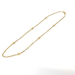 CELINE Chain Necklace Metal Women's Gold