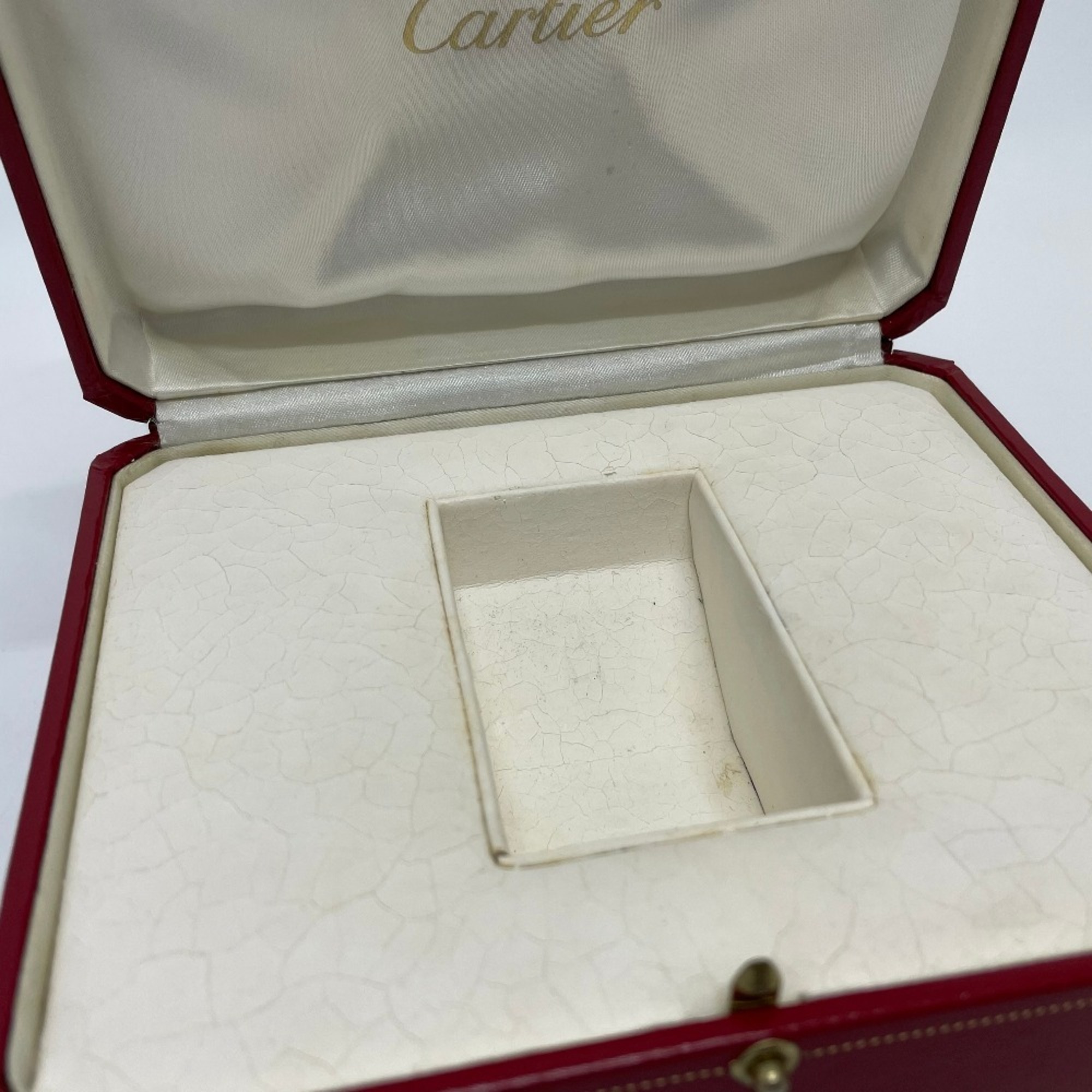 CARTIER Cordon De Gold Quartz Watch K18WG Diamond Ladies White