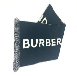 BURBERRY 80085081 Bicolor Wool Scarf for Women, Black x White