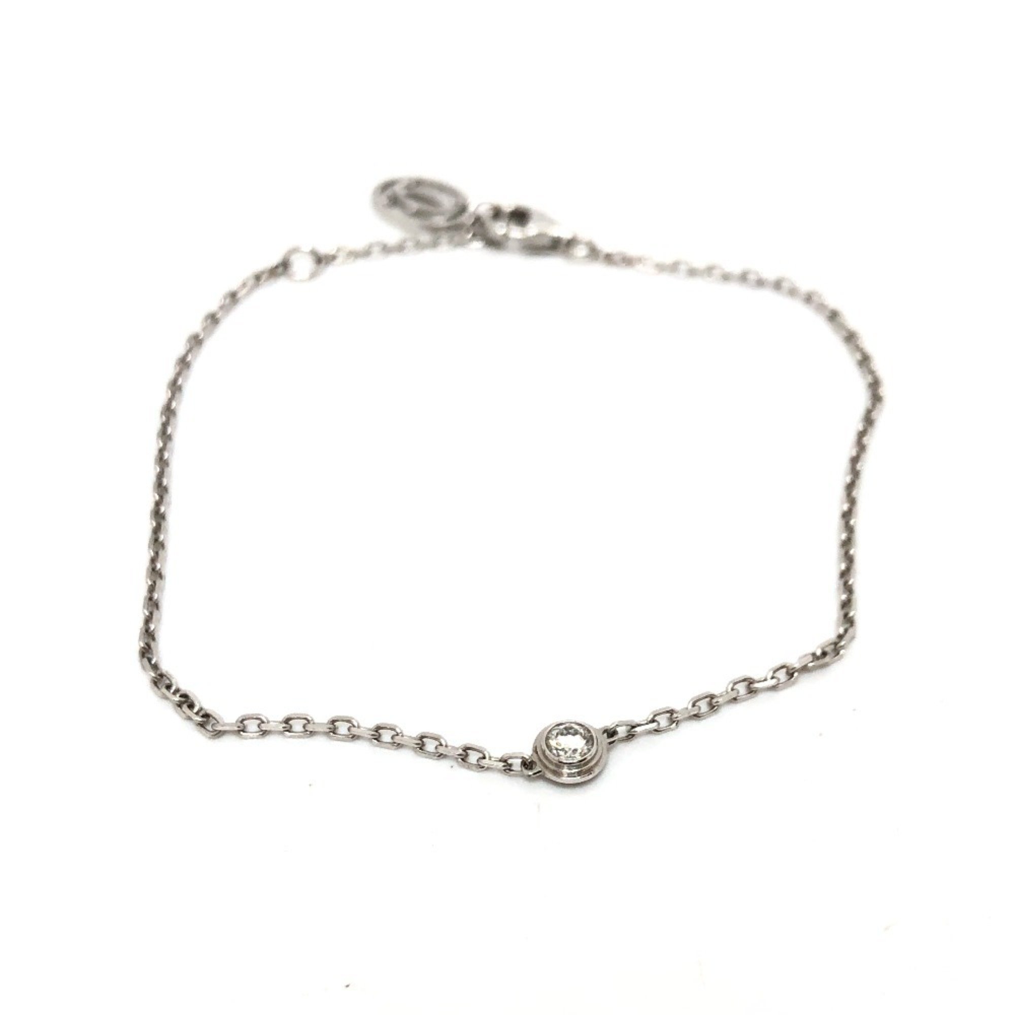 CARTIER CRB6045517 Amour XS Bracelet, Accessory, K18WG, Women's, Silver