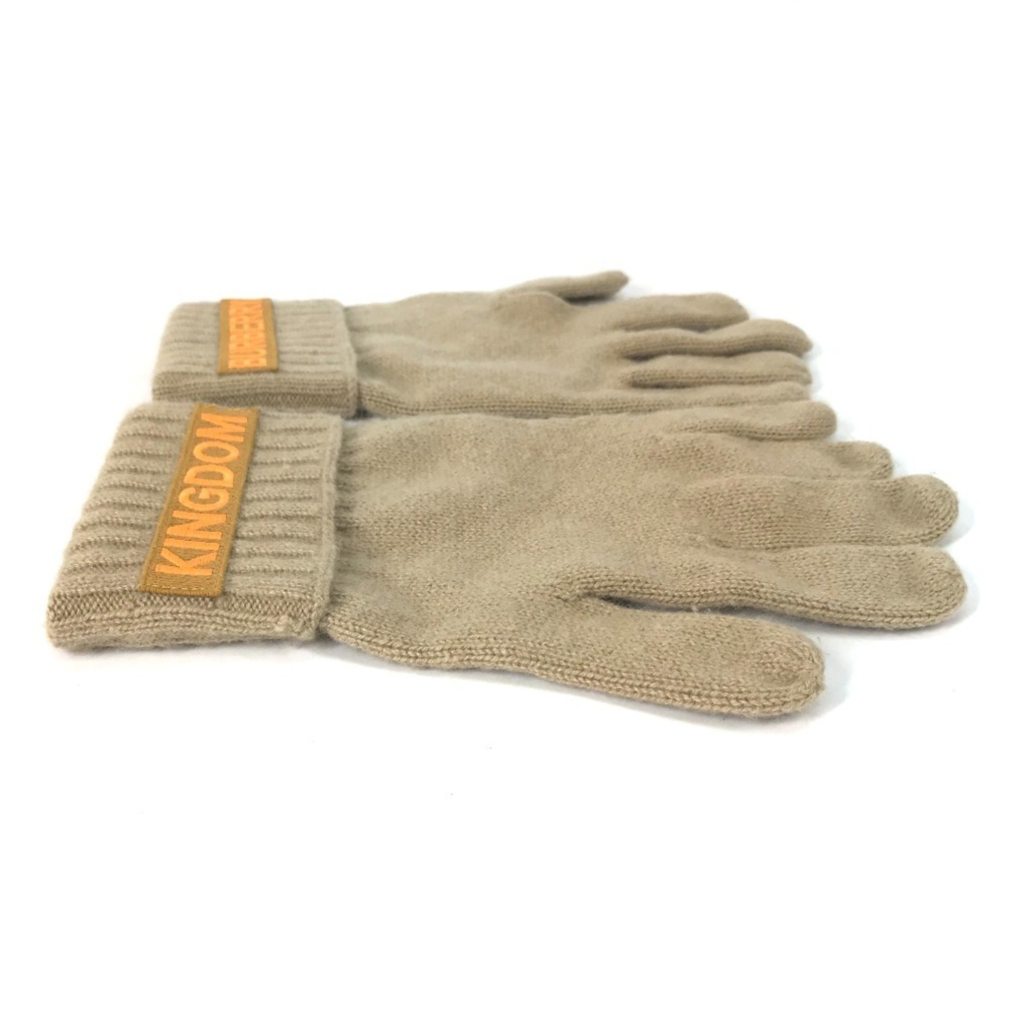 BURBERRY 8025725 KINGDOM Gloves Cashmere Men's Beige