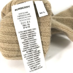 BURBERRY 8025725 KINGDOM Gloves Cashmere Men's Beige