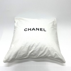 CHANEL CC Coco Mark Double Face Miscellaneous Goods Cushion Wool Cashmere Men's Women's Pink x Gray