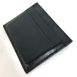 BALENCIAGA 640109 Neo Classic Business Card Holder Pass Case Holder/Card Leather Women's Black