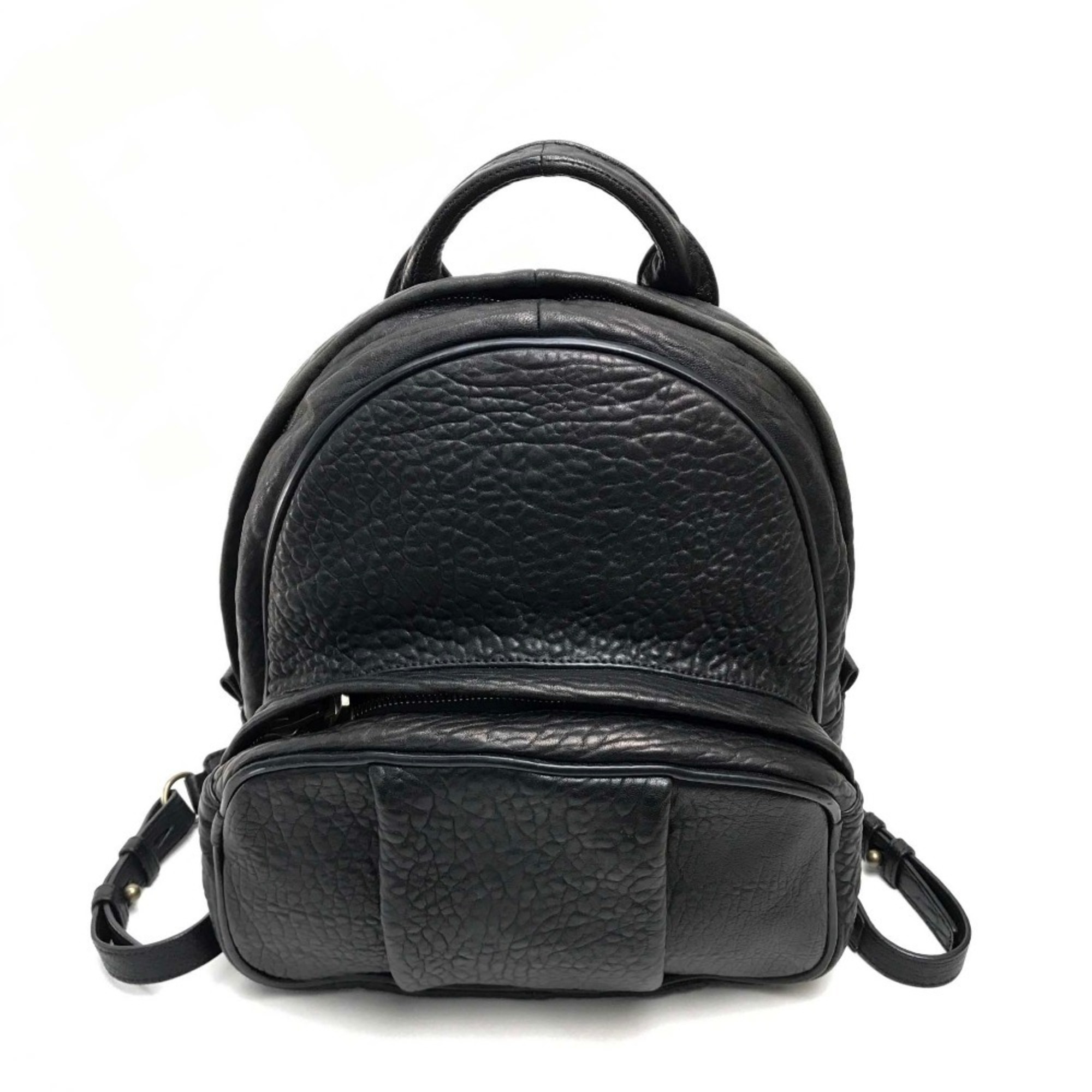 Alexander Wang 204113 Men s Women s Dumbo Backpack Rucksack Leather Black eLADY Globazone