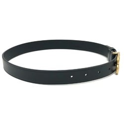 BALENCIAGA 581690 Buckle Belt Accessory Leather Women's Black Similar