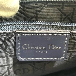 Christian Dior Dior Cannage Lady Medium Shoulder Bag Handbag Denim Women's Blue