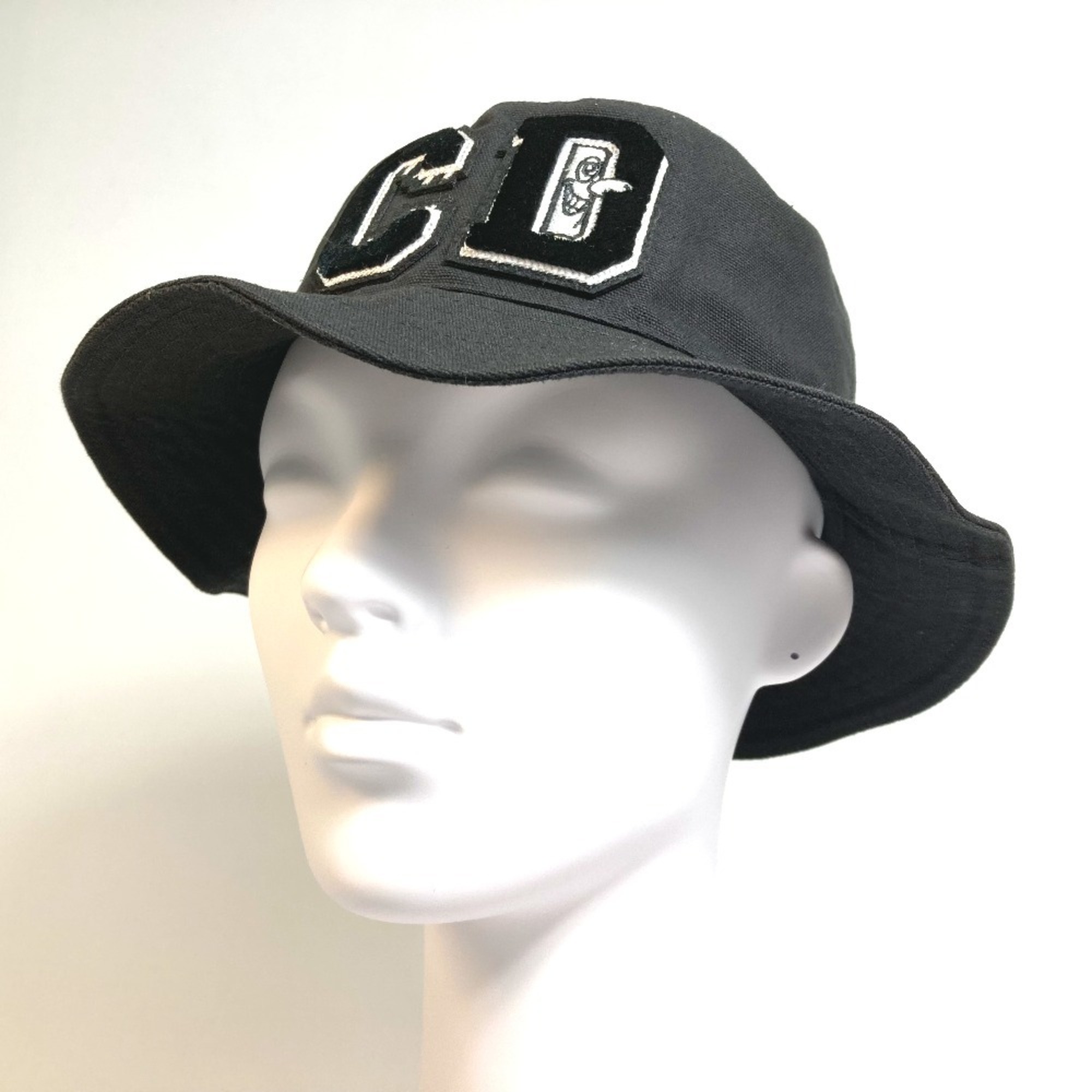 Christian Dior Dior Kenny Scharf Collaboration Bob Hat Cotton Men's Women's Black