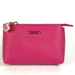 FENDI Leather Pouch for Women, Pink