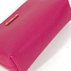 FENDI Leather Pouch for Women, Pink