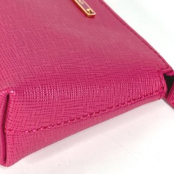 FENDI Leather Pouch for Women, Pink