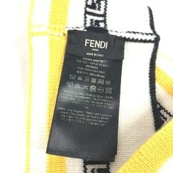 FENDI FXS385 Hair Headband Hairband Wool Women's White