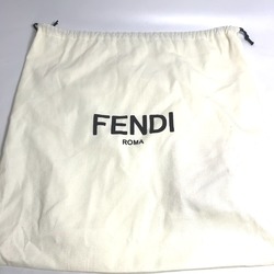 FENDI 8BH357 Joshua Vides collaboration shopper bag, shoulder tote coated canvas, men's, white