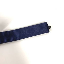 DIOR HOMME Ribbon Bow Tie Silk Necktie Men's Navy