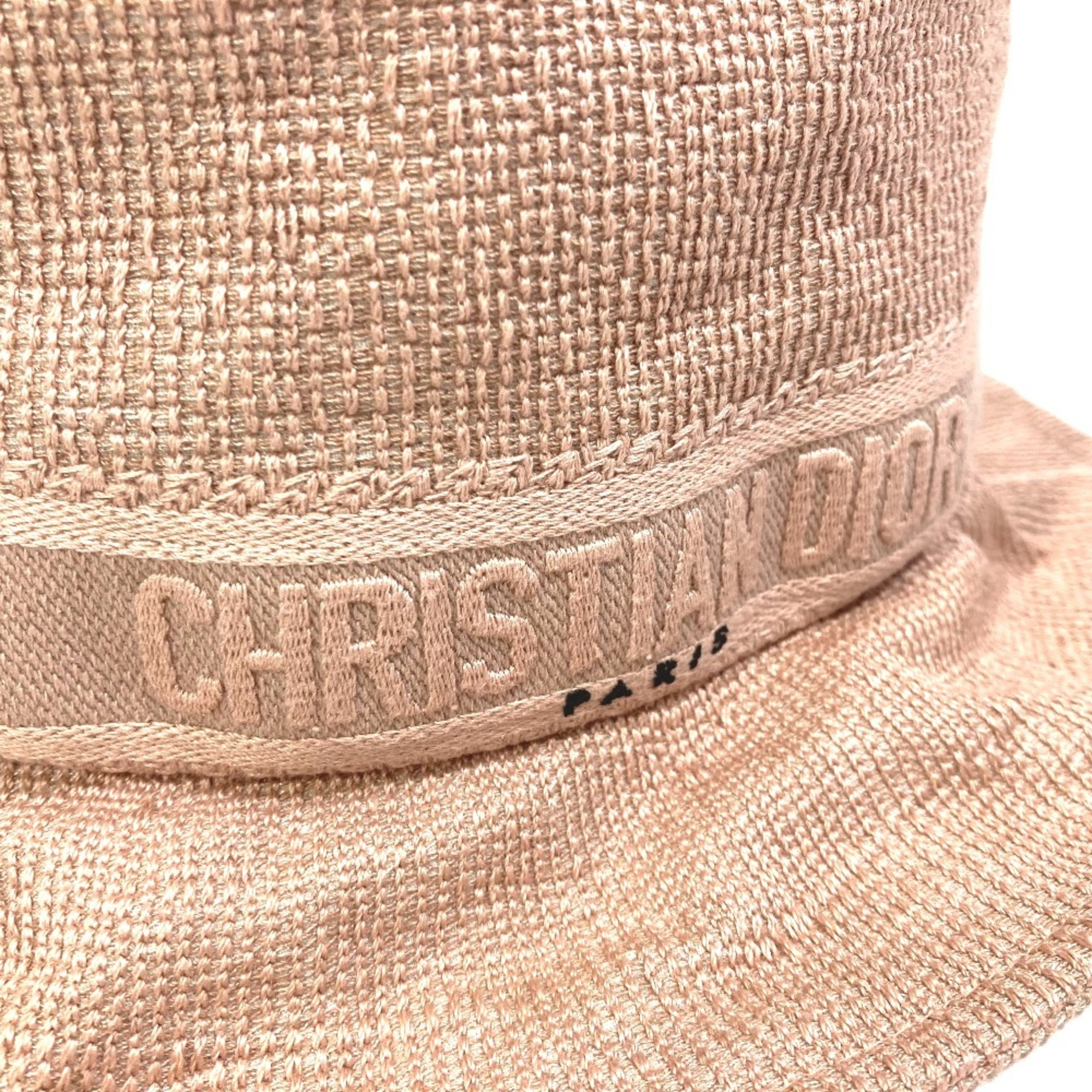 Christian Dior Dior 04DBB923A132 Bob Hat, Cotton, Women's, Pink