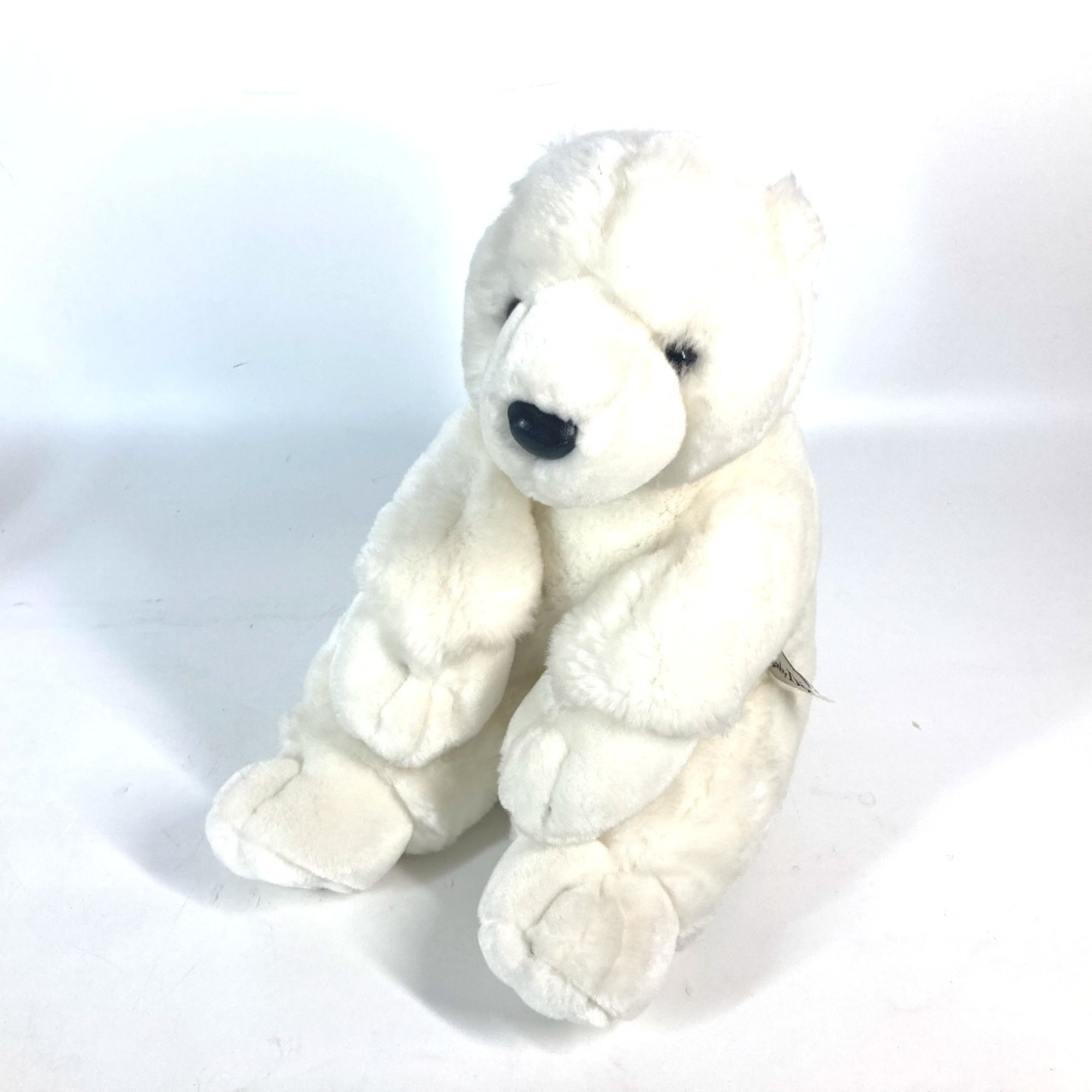 Christian Dior Dior Baby Teddy Bear Polar Fur Stuffed Animal Wool Women's White