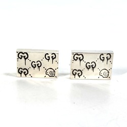 GUCCI 457224 Ghost Cufflinks SV925 Men's Silver