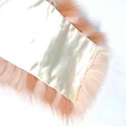 FENDI FNG426 fur tippet scarf fox women's pink