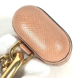 FENDI Airpods Case Earphone Leather Women's Beige