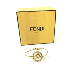 FENDI F is bracelet bangle metal ladies gold